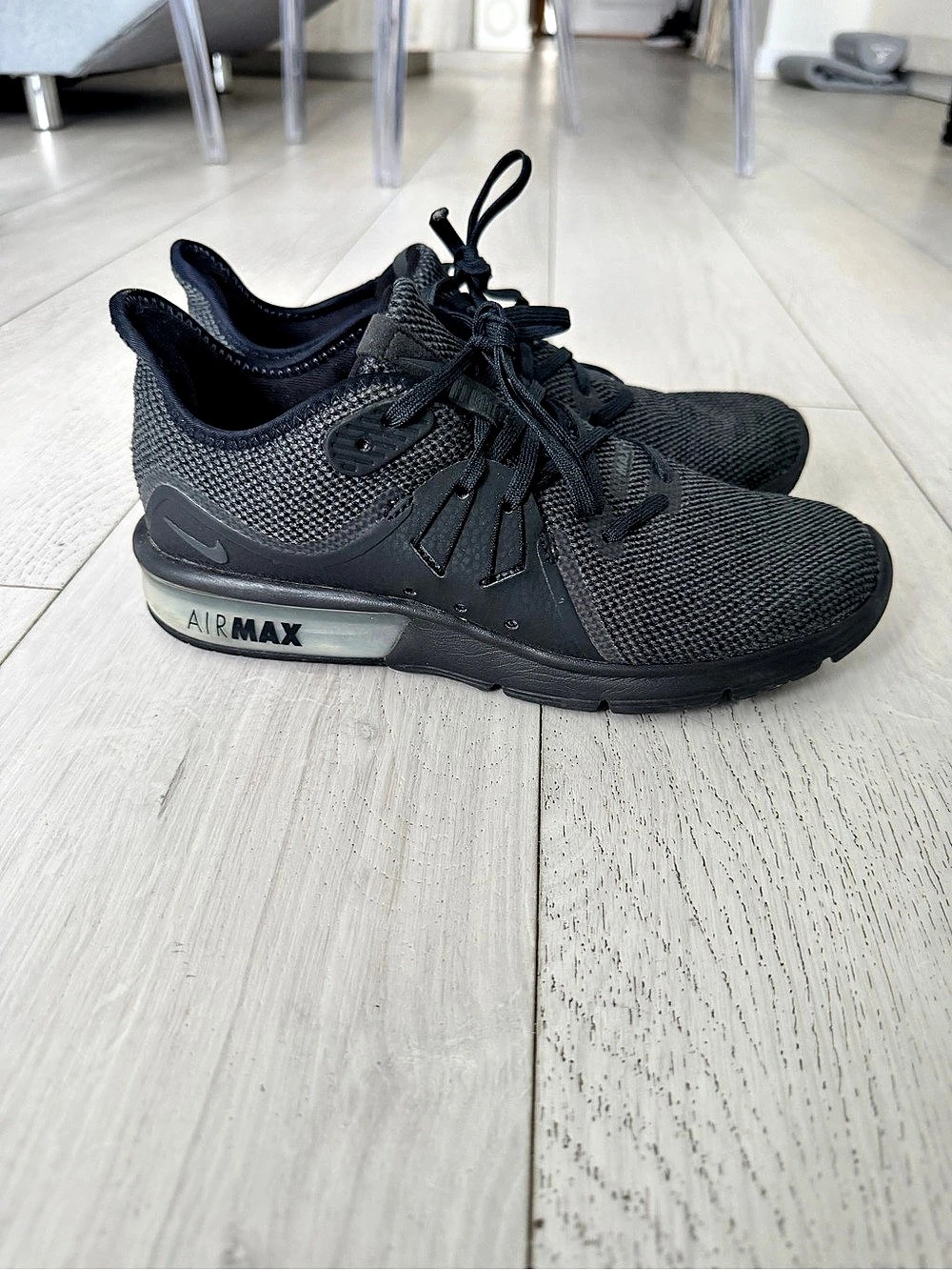 Nike Air Max Zero Essential 'Triple Black' Black Sneakers